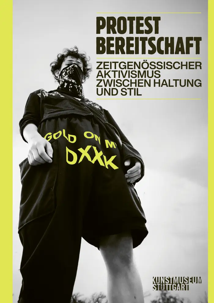 Buchcover mit dem Foto einer vermummten Person