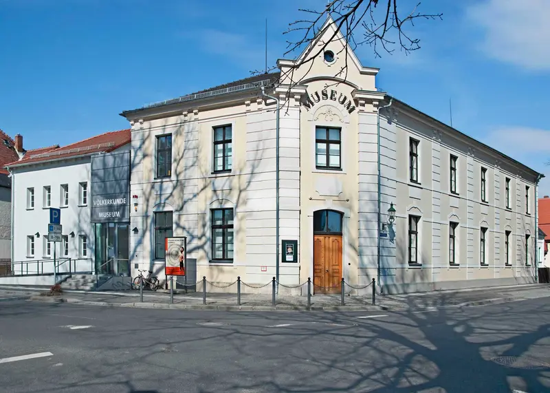 Gebäude des Völkerkundemuseums in Herrnhut