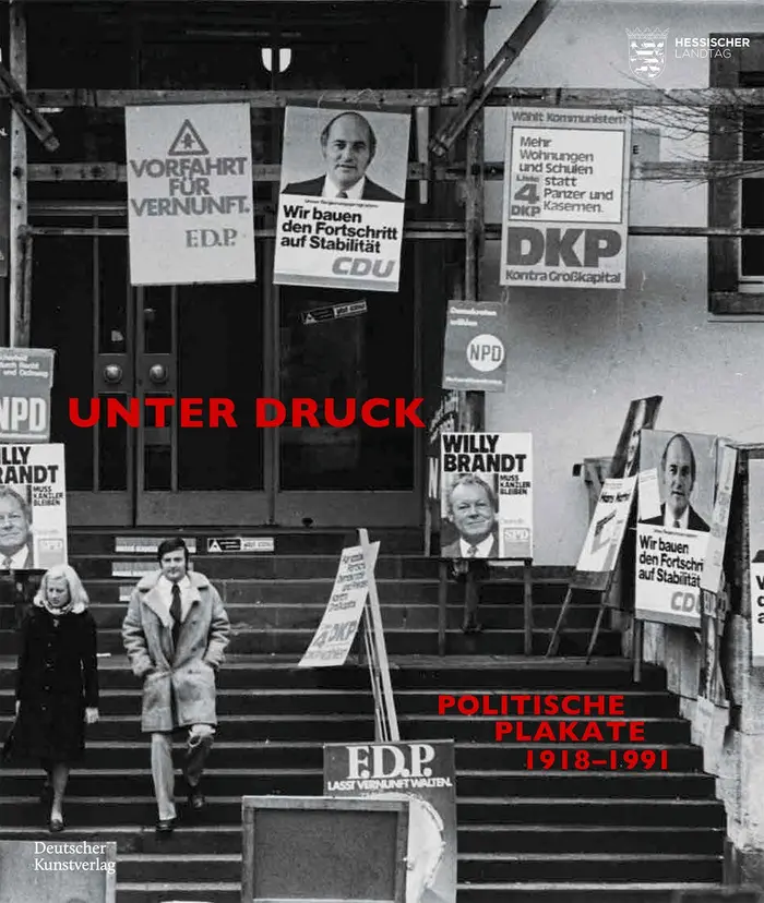 Fotografie diverser Wahlplakate aus den 70er Jahren