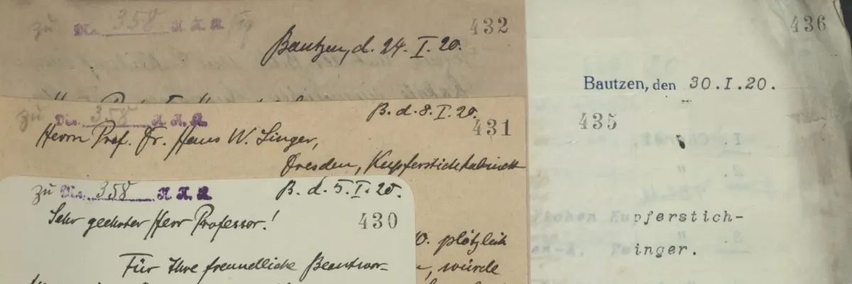 verschiedene alte Akten mit unterschiedlichen Handschriften