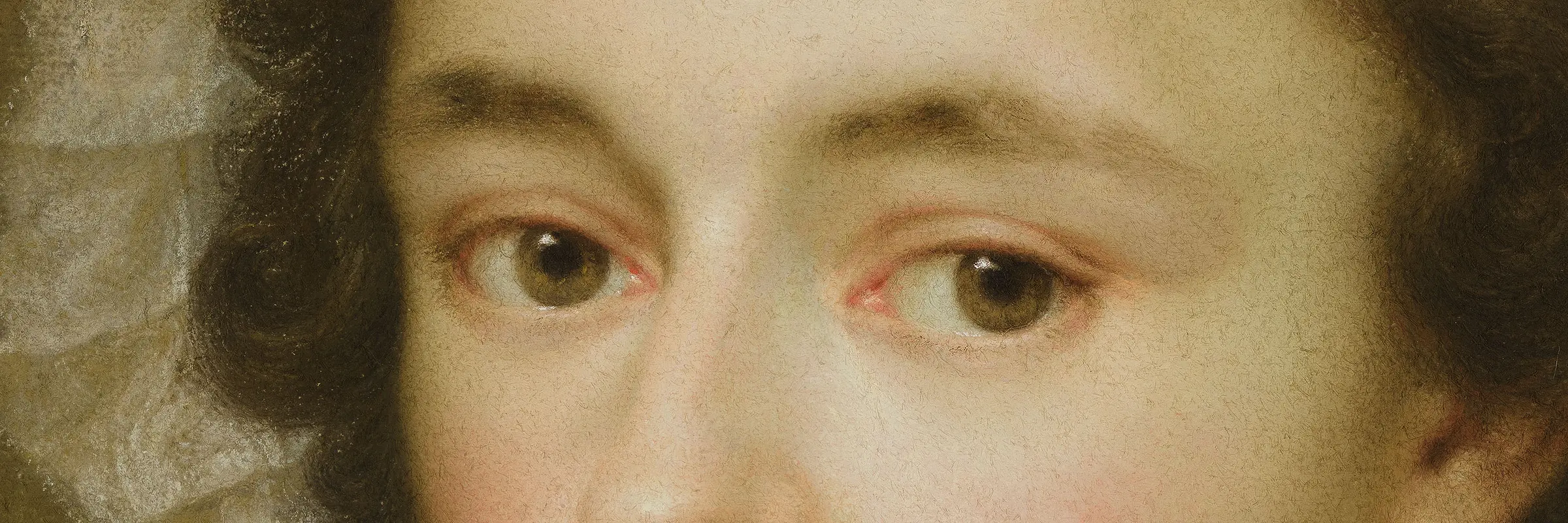 Detailansicht des Portraits einer Frau