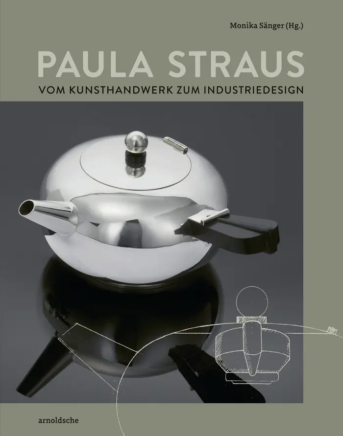 Buchcover mit einer silbernen Teekanne