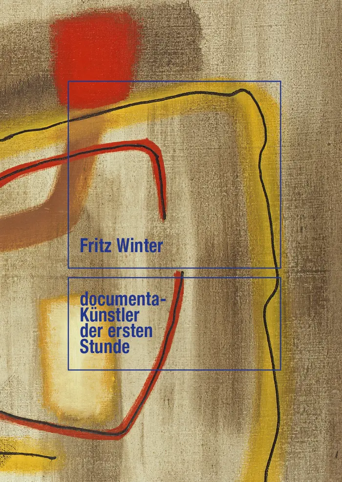 Buchcover mit abstrakter Malerei